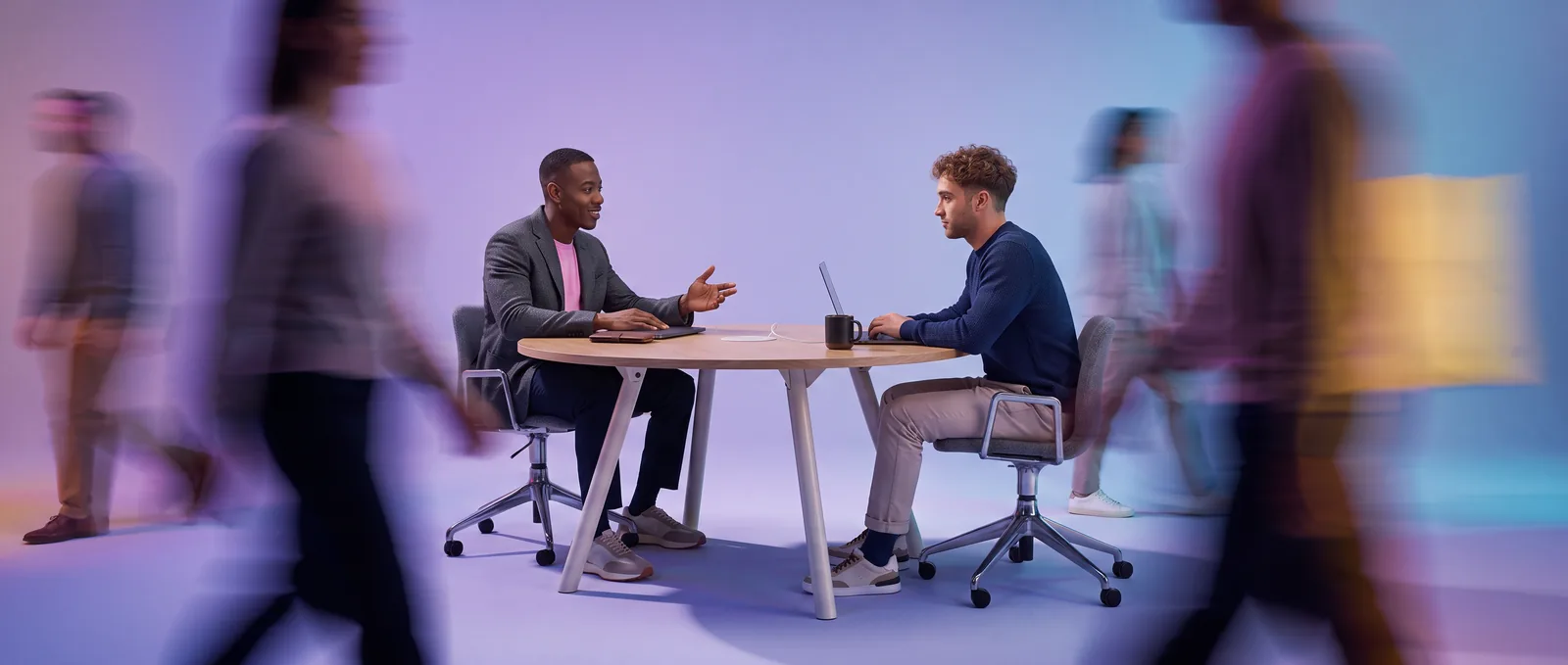 An app built through GoodWork, open on a phone